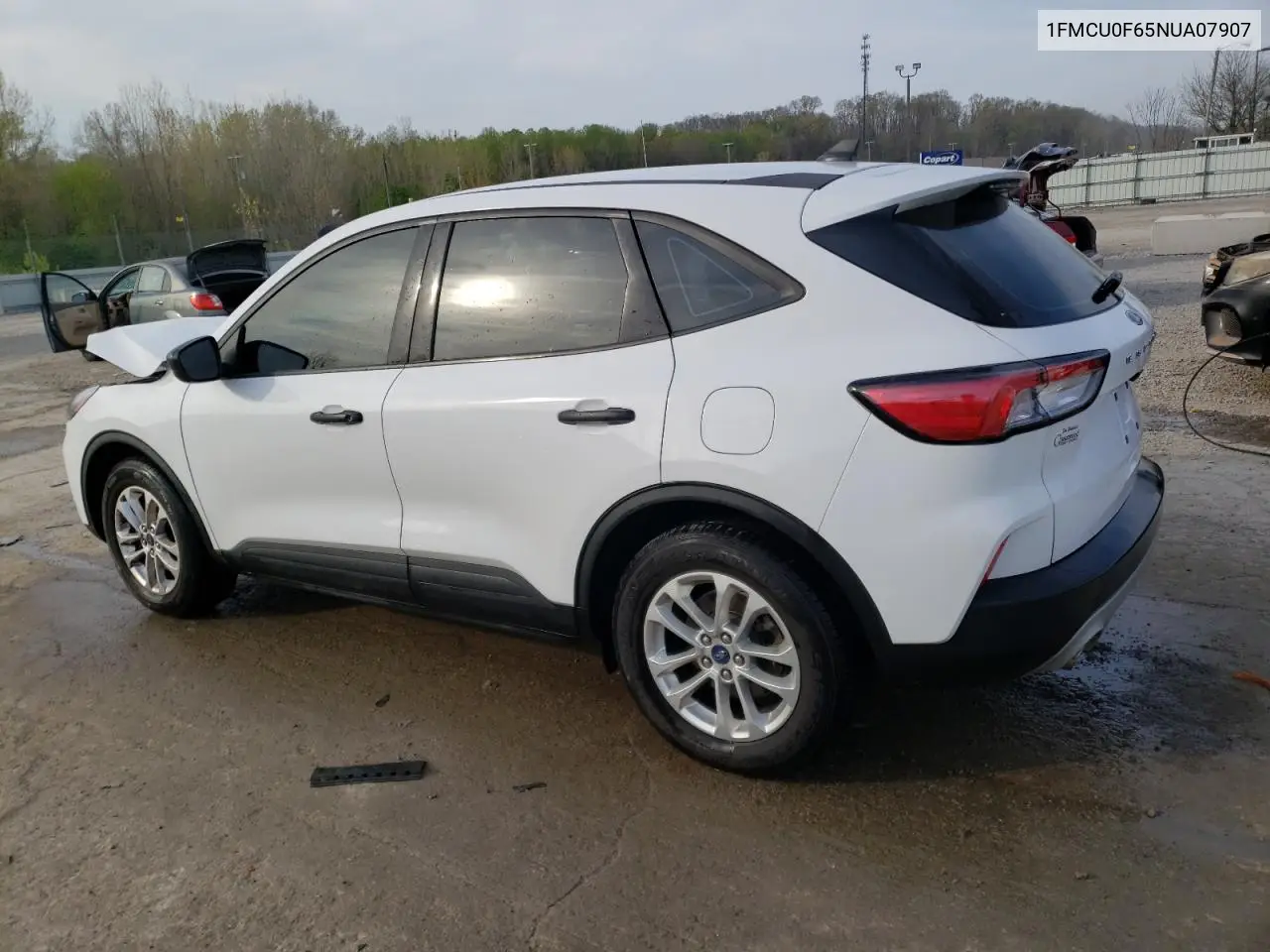 2022 Ford Escape S VIN: 1FMCU0F65NUA07907 Lot: 52631895