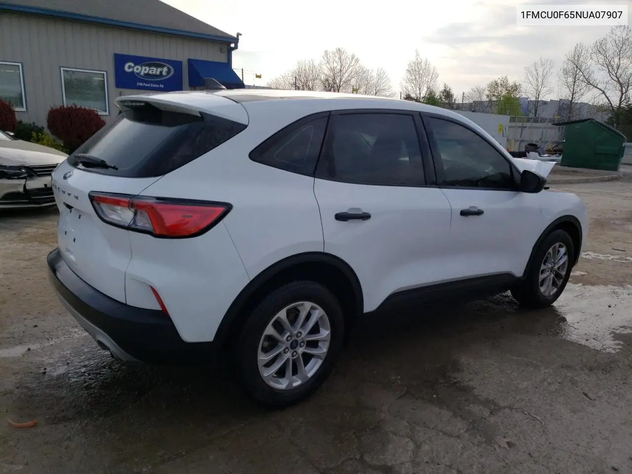2022 Ford Escape S VIN: 1FMCU0F65NUA07907 Lot: 52631895
