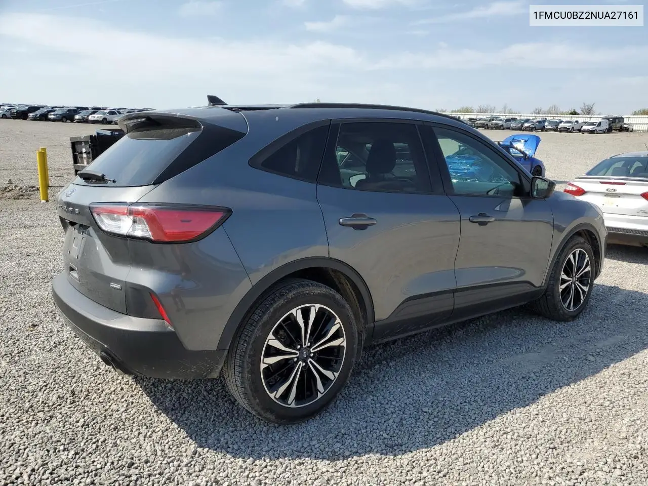 2022 Ford Escape Se VIN: 1FMCU0BZ2NUA27161 Lot: 52973285