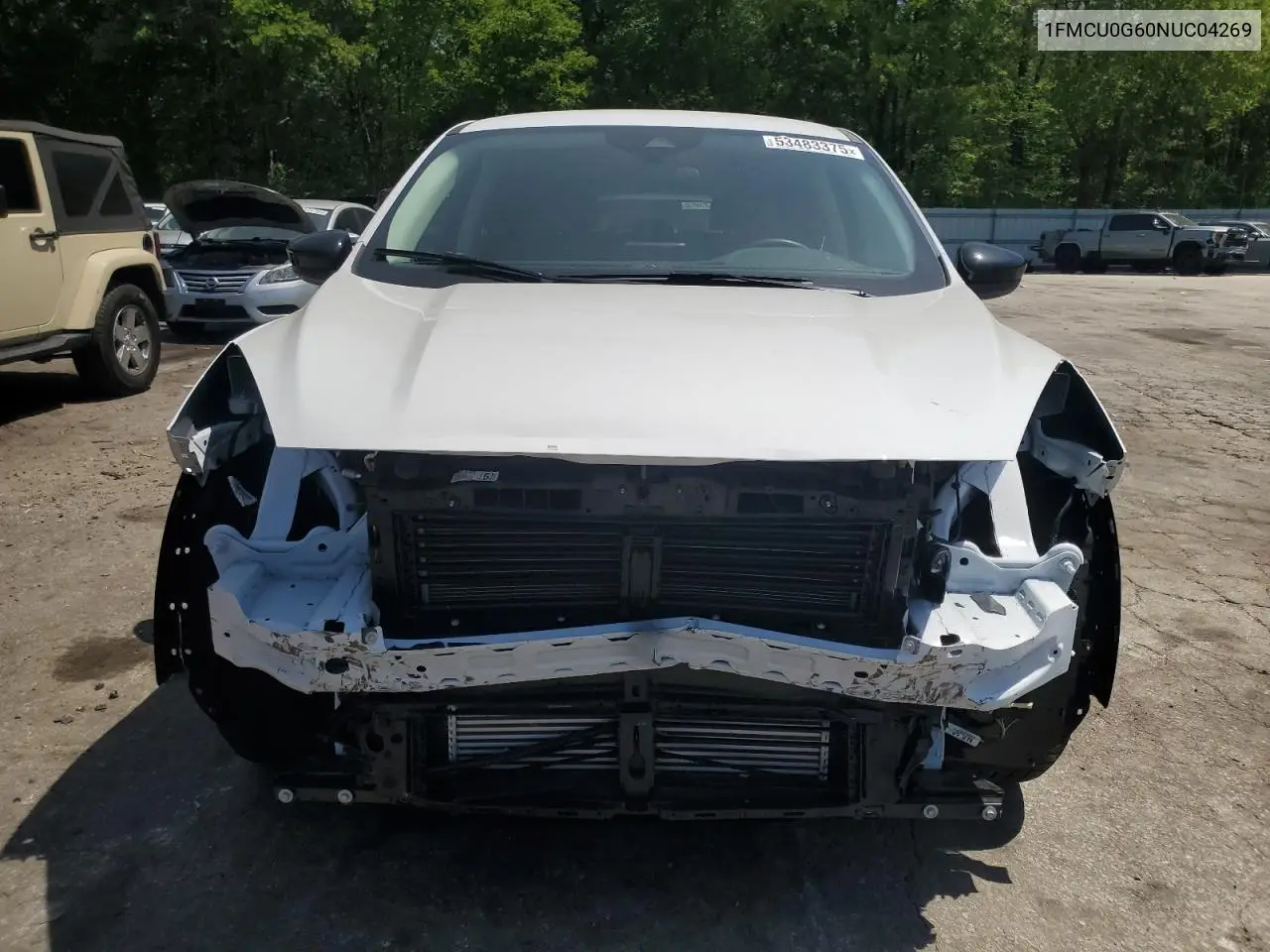 2022 Ford Escape Se VIN: 1FMCU0G60NUC04269 Lot: 53483375