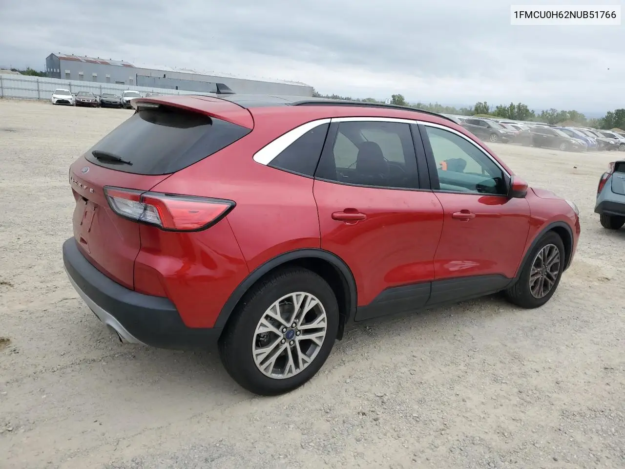 2022 Ford Escape Sel VIN: 1FMCU0H62NUB51766 Lot: 54630735