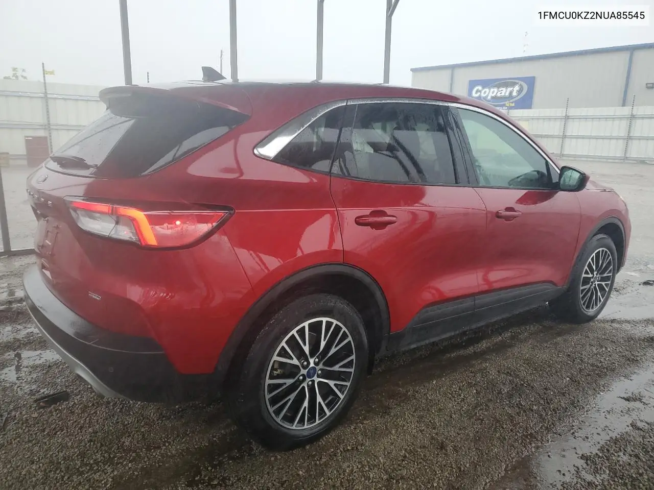 2022 Ford Escape Sel VIN: 1FMCU0KZ2NUA85545 Lot: 55497895
