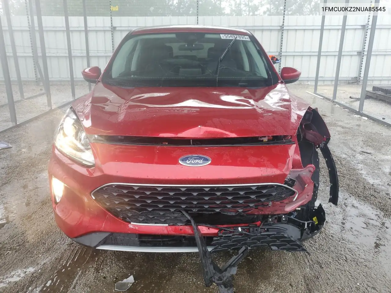 2022 Ford Escape Sel VIN: 1FMCU0KZ2NUA85545 Lot: 55497895