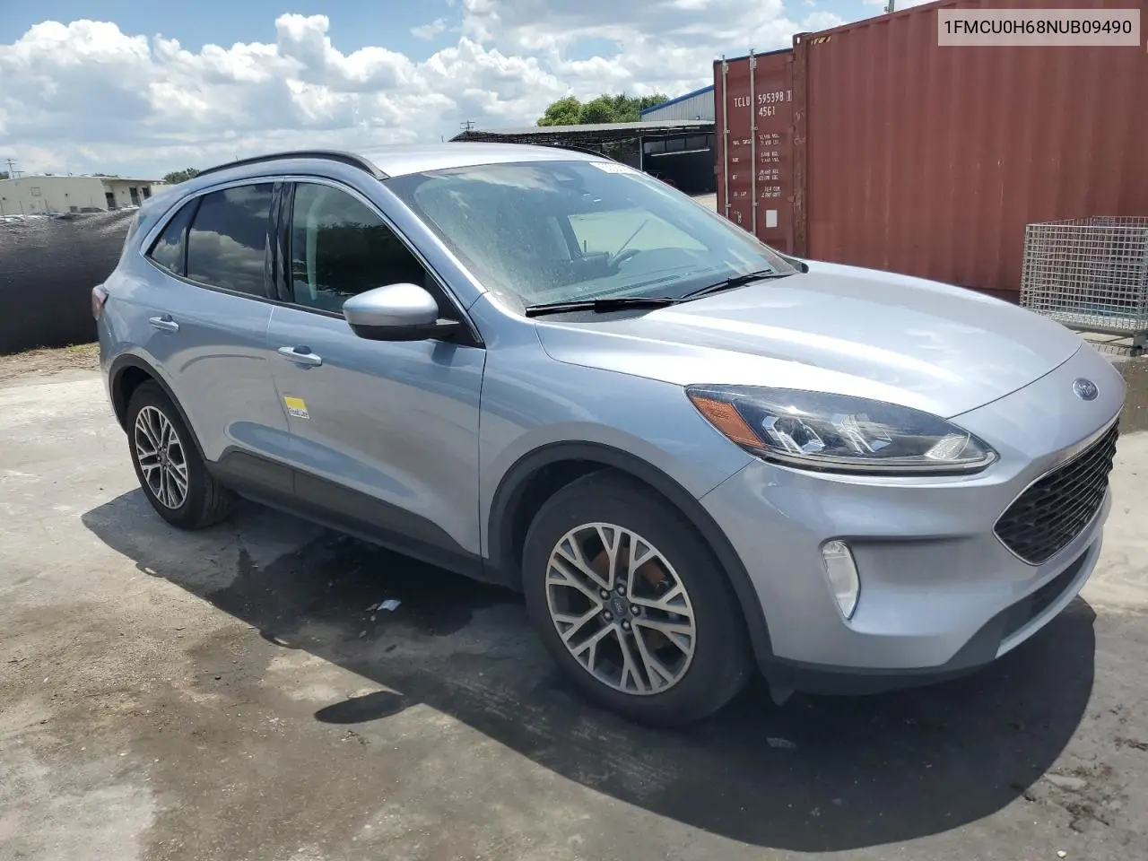 2022 Ford Escape Sel VIN: 1FMCU0H68NUB09490 Lot: 56327455