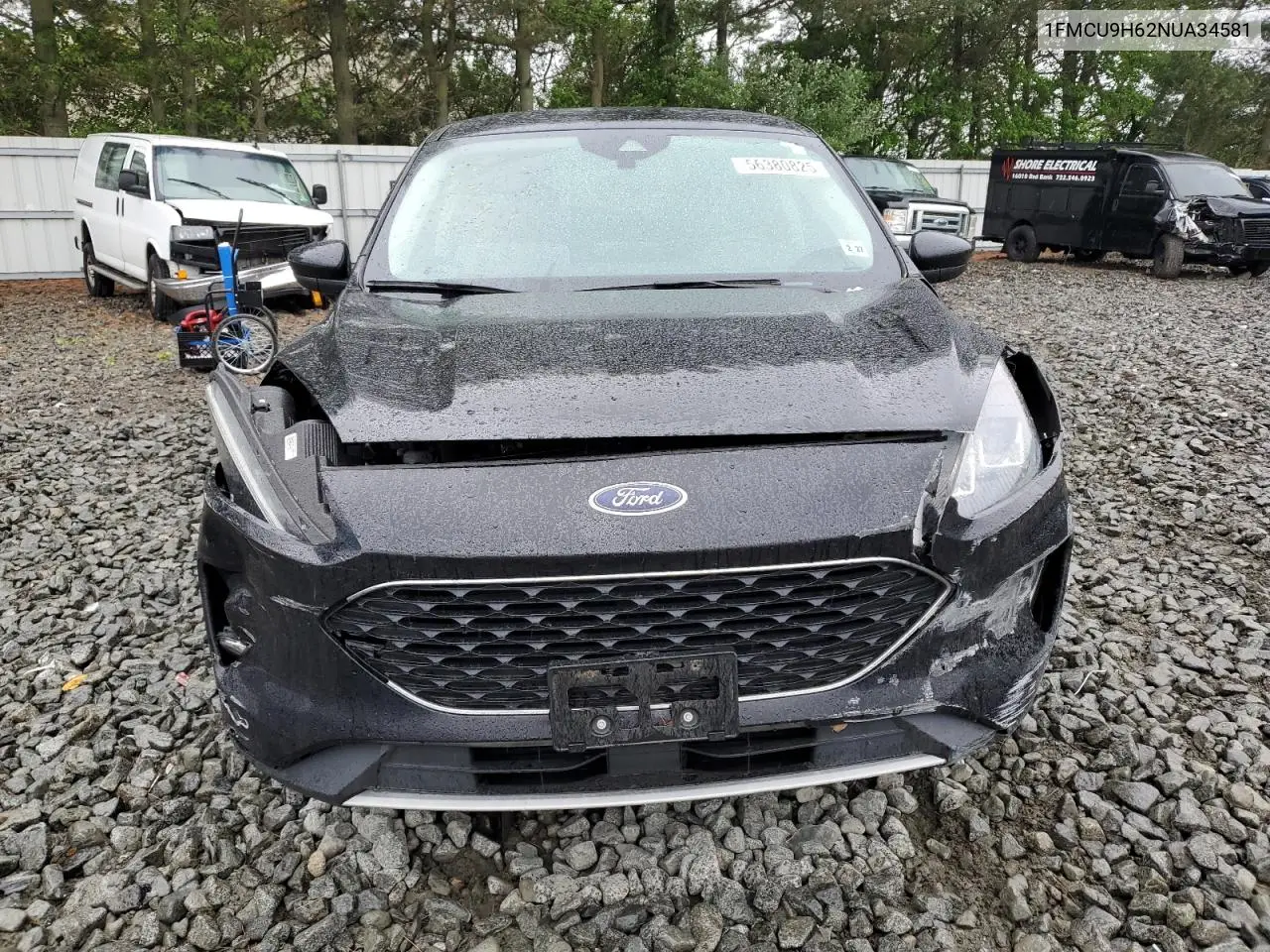 2022 Ford Escape Sel VIN: 1FMCU9H62NUA34581 Lot: 56380825