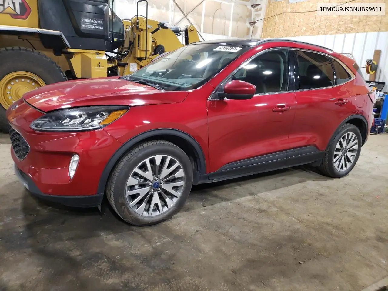 2022 Ford Escape Titanium VIN: 1FMCU9J93NUB99611 Lot: 56980985
