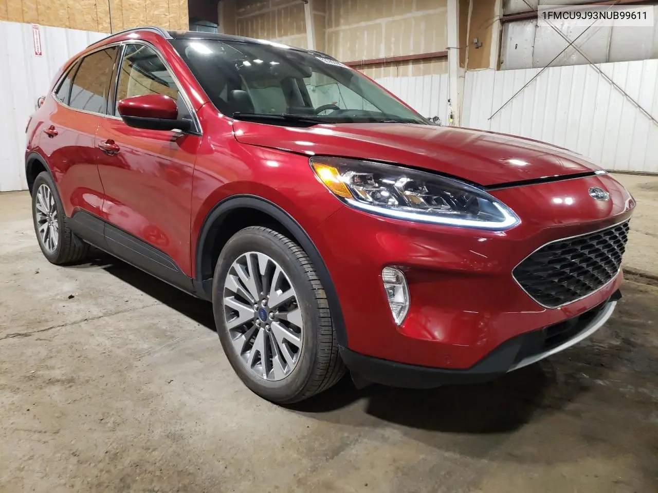 2022 Ford Escape Titanium VIN: 1FMCU9J93NUB99611 Lot: 56980985