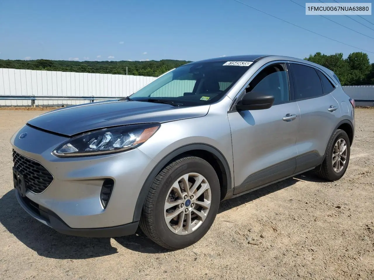 2022 Ford Escape Se VIN: 1FMCU0G67NUA63880 Lot: 61545635