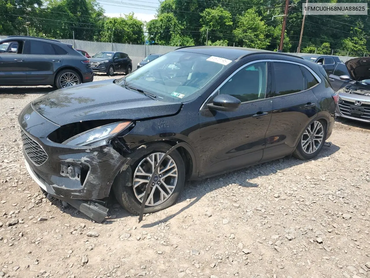 2022 Ford Escape Sel VIN: 1FMCU0H68NUA88625 Lot: 61570195