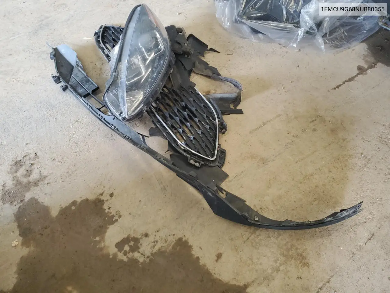 2022 Ford Escape Se VIN: 1FMCU9G68NUB80355 Lot: 61758255