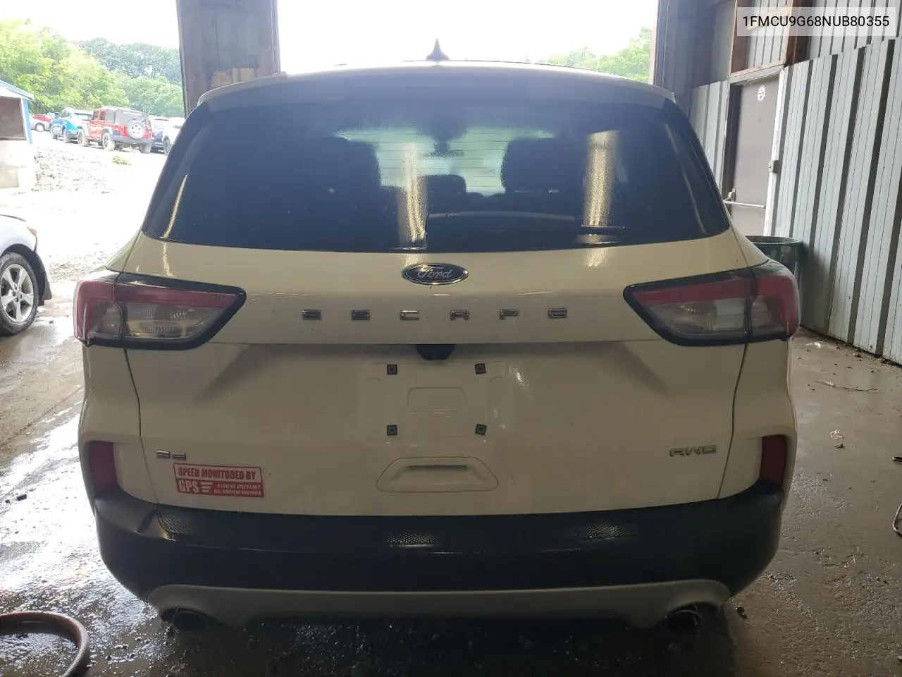 2022 Ford Escape Se VIN: 1FMCU9G68NUB80355 Lot: 61758255