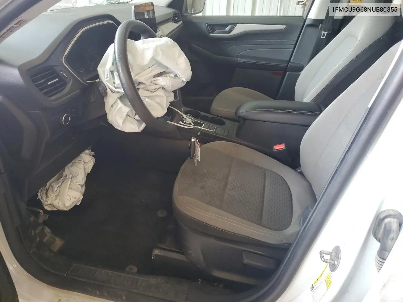 2022 Ford Escape Se VIN: 1FMCU9G68NUB80355 Lot: 61758255