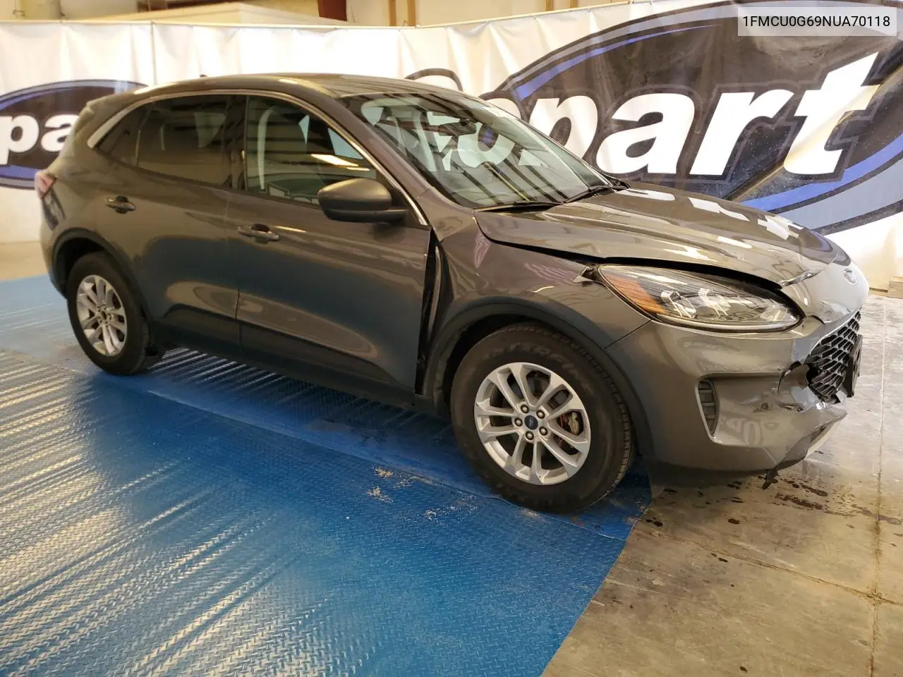 2022 Ford Escape Se VIN: 1FMCU0G69NUA70118 Lot: 62036645