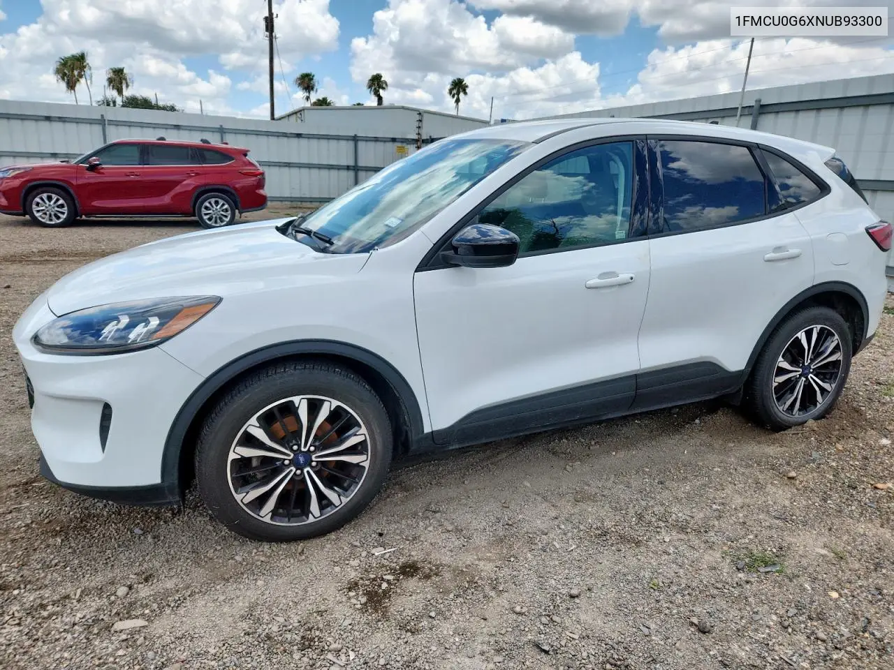 2022 Ford Escape Se VIN: 1FMCU0G6XNUB93300 Lot: 62322845