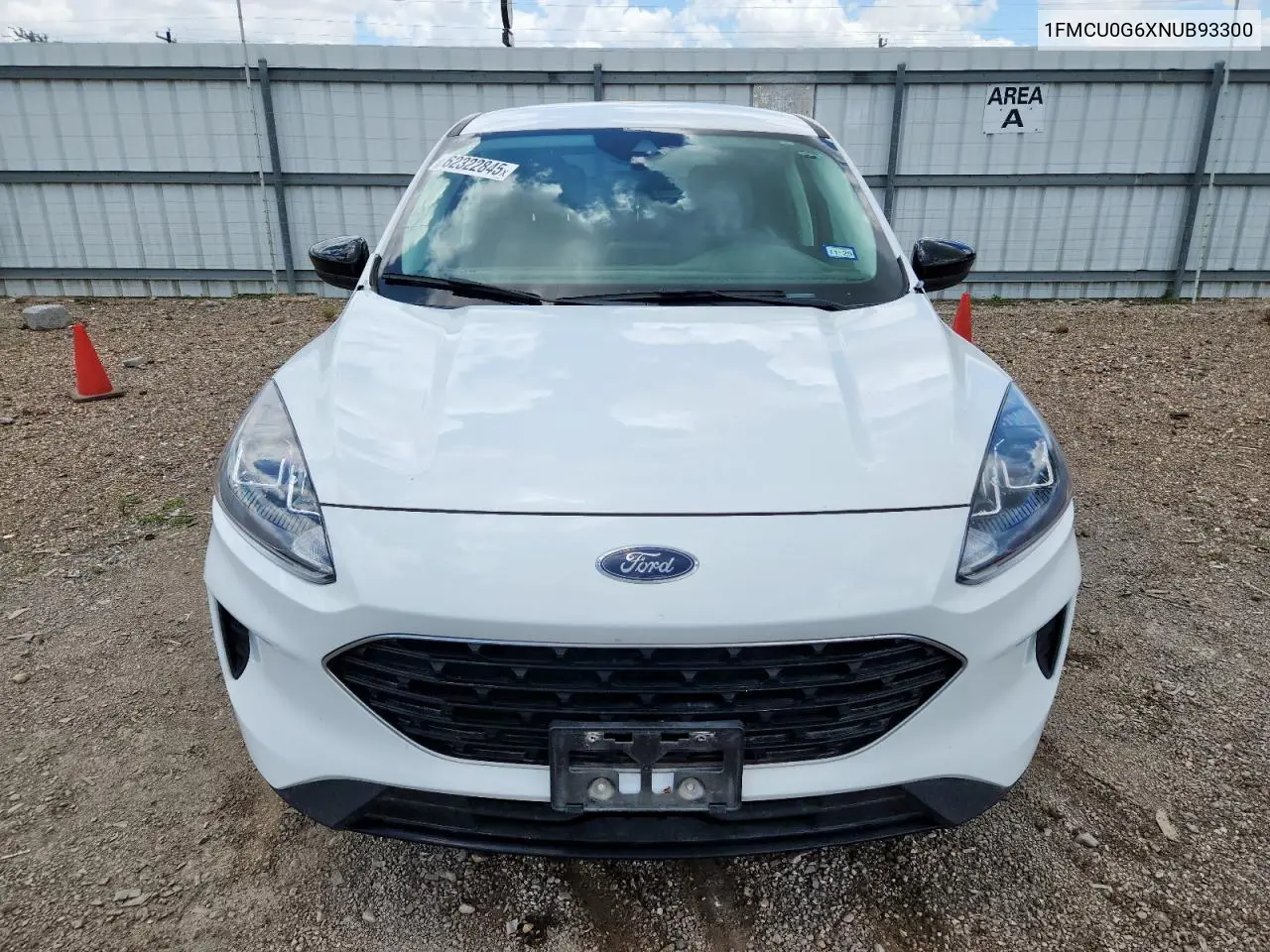 2022 Ford Escape Se VIN: 1FMCU0G6XNUB93300 Lot: 62322845