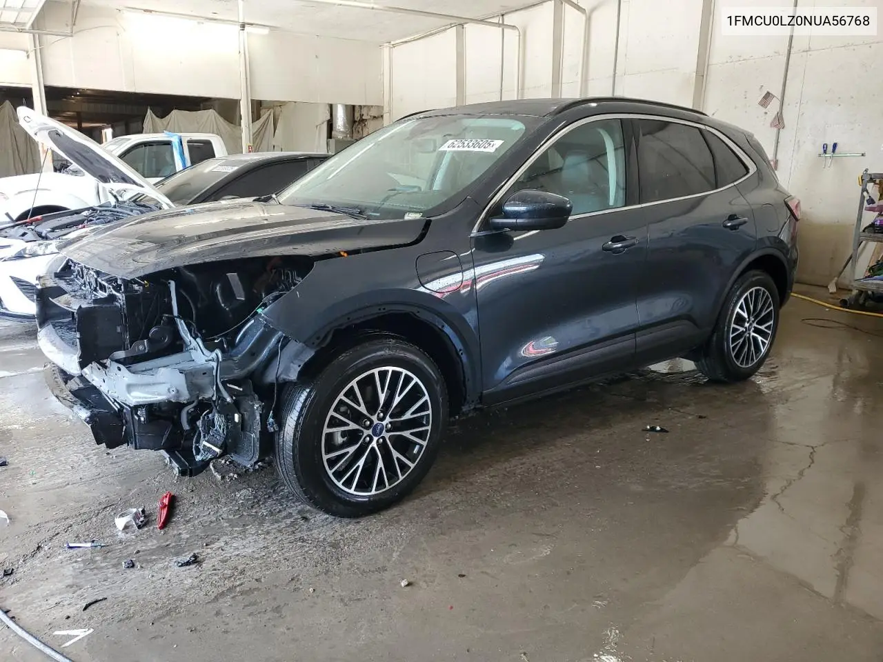 2022 Ford Escape Titanium VIN: 1FMCU0LZ0NUA56768 Lot: 62533605