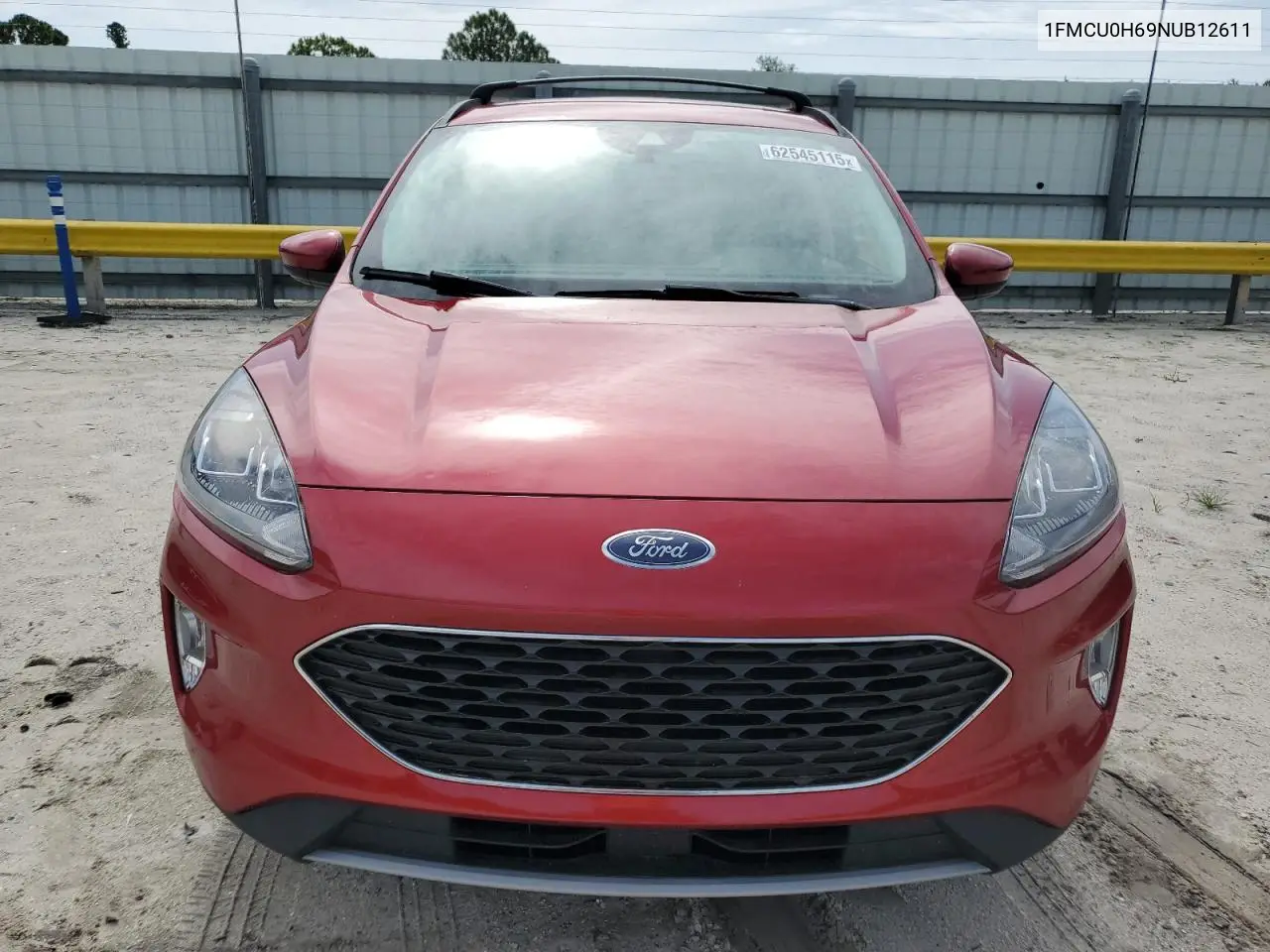 2022 Ford Escape Sel VIN: 1FMCU0H69NUB12611 Lot: 62545115