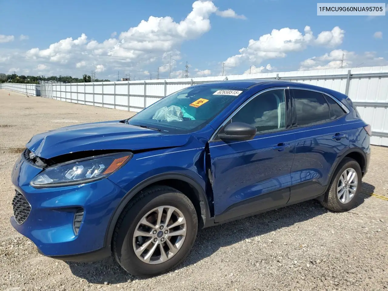 2022 Ford Escape Se VIN: 1FMCU9G60NUA95705 Lot: 62658515