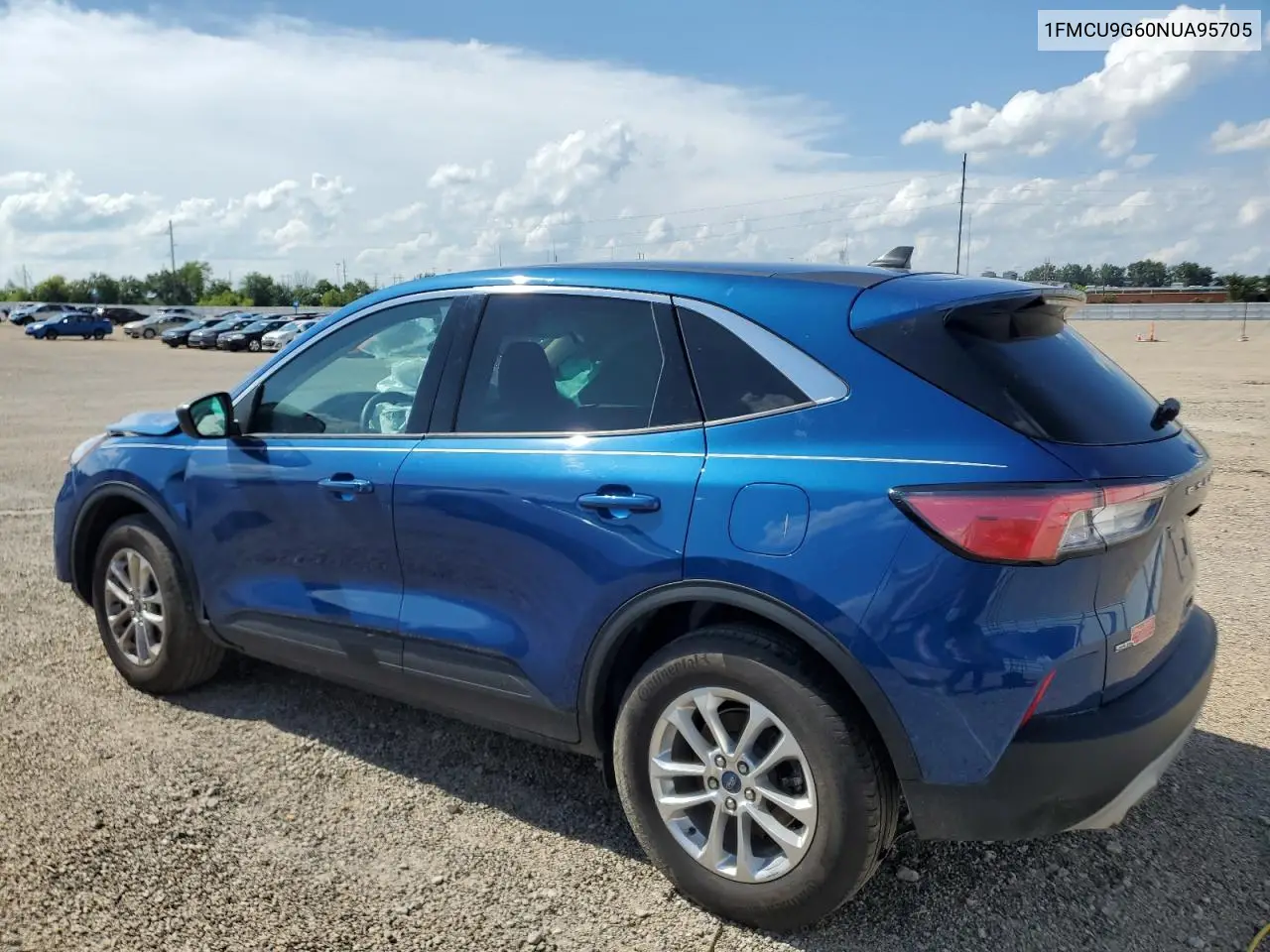 2022 Ford Escape Se VIN: 1FMCU9G60NUA95705 Lot: 62658515