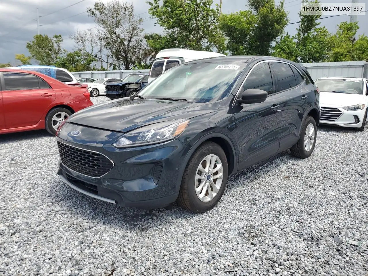 2022 Ford Escape Se VIN: 1FMCU0BZ7NUA31397 Lot: 62785715