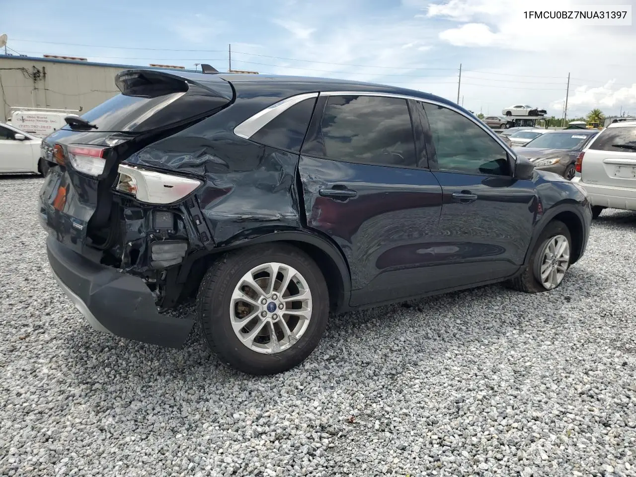 2022 Ford Escape Se VIN: 1FMCU0BZ7NUA31397 Lot: 62785715