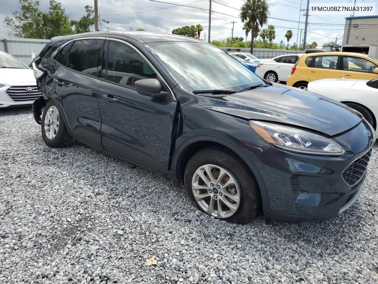 2022 Ford Escape Se VIN: 1FMCU0BZ7NUA31397 Lot: 62785715
