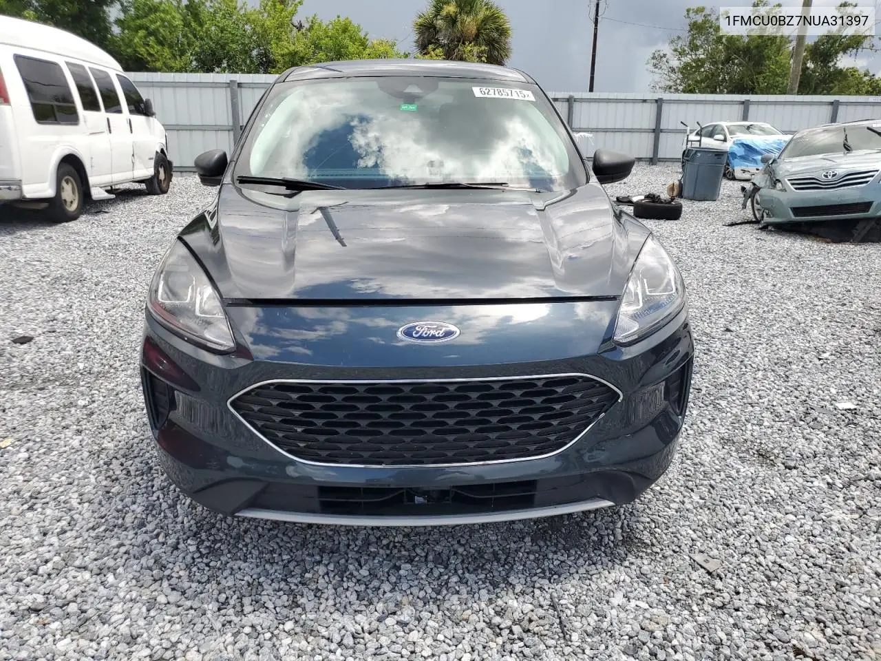 2022 Ford Escape Se VIN: 1FMCU0BZ7NUA31397 Lot: 62785715