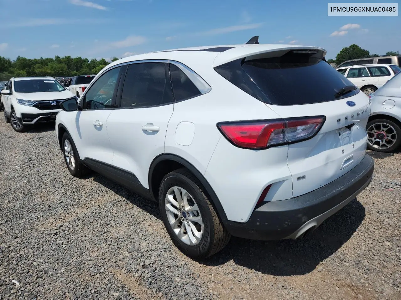2022 Ford Escape Se VIN: 1FMCU9G6XNUA00485 Lot: 62967845
