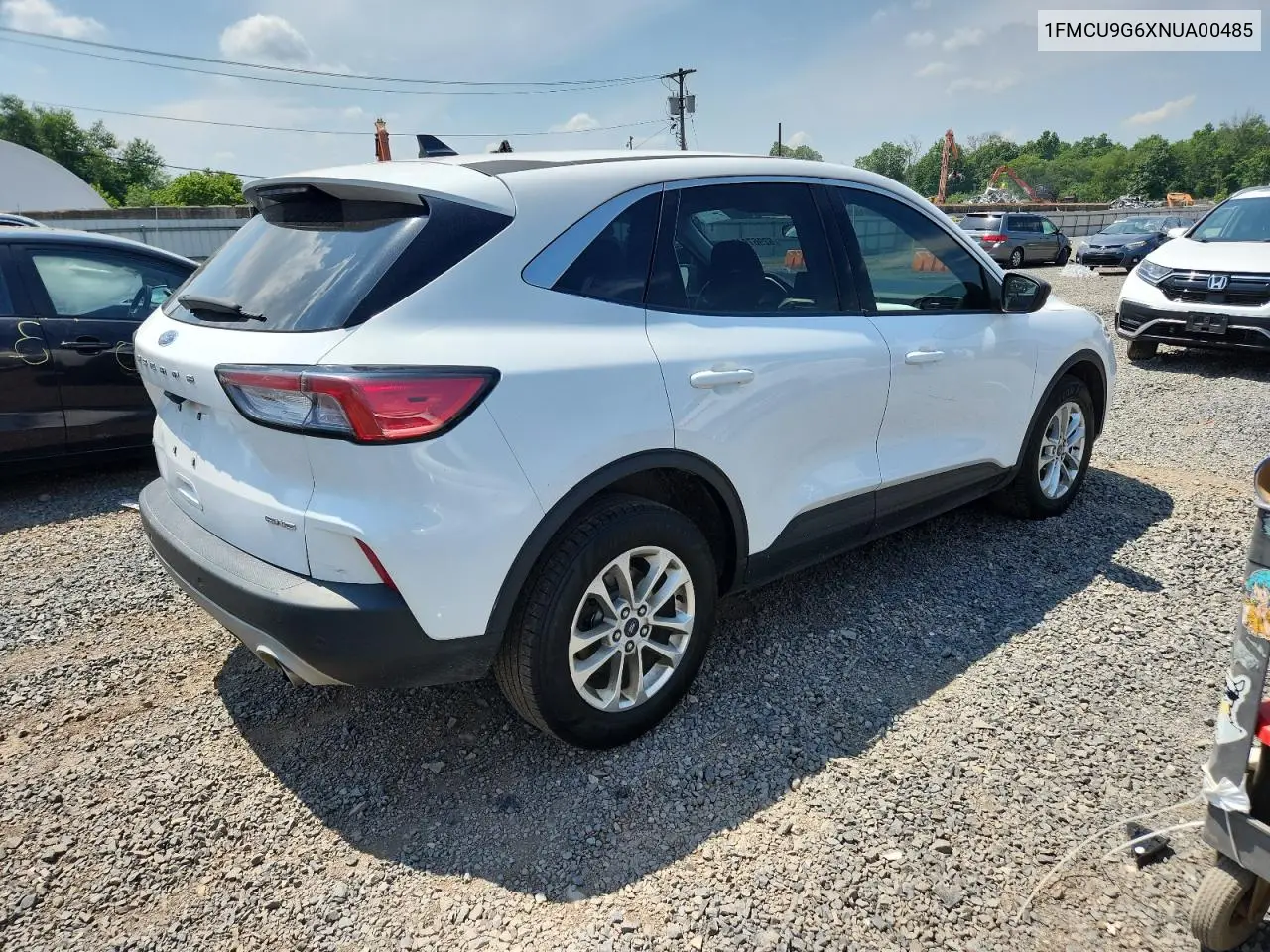 2022 Ford Escape Se VIN: 1FMCU9G6XNUA00485 Lot: 62967845