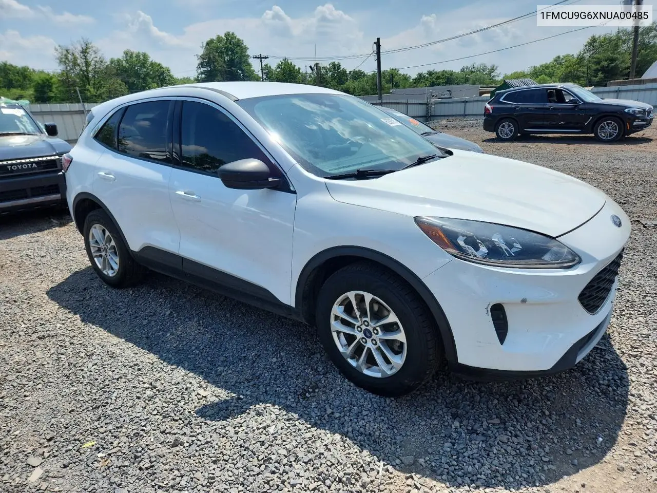 2022 Ford Escape Se VIN: 1FMCU9G6XNUA00485 Lot: 62967845