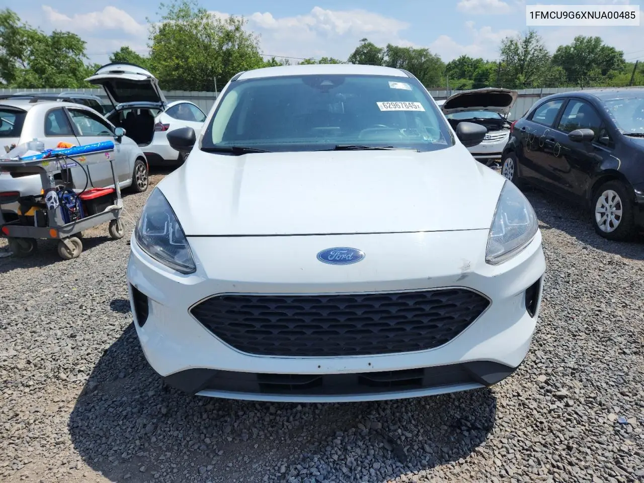 2022 Ford Escape Se VIN: 1FMCU9G6XNUA00485 Lot: 62967845