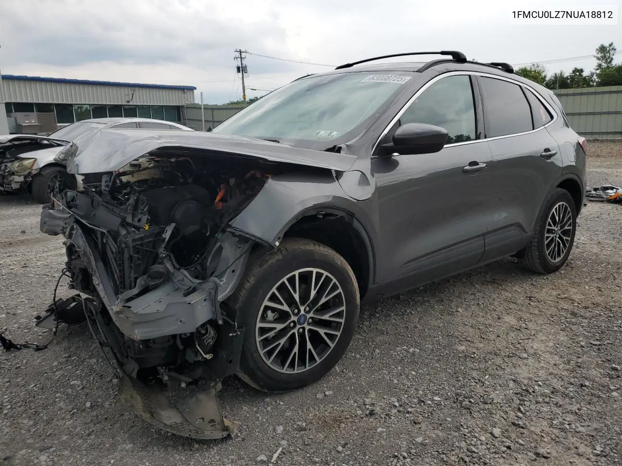 2022 Ford Escape Titanium VIN: 1FMCU0LZ7NUA18812 Lot: 63008725