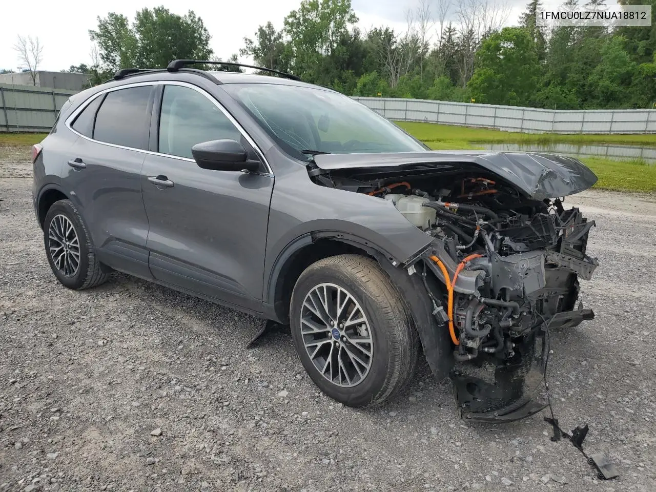 2022 Ford Escape Titanium VIN: 1FMCU0LZ7NUA18812 Lot: 63008725