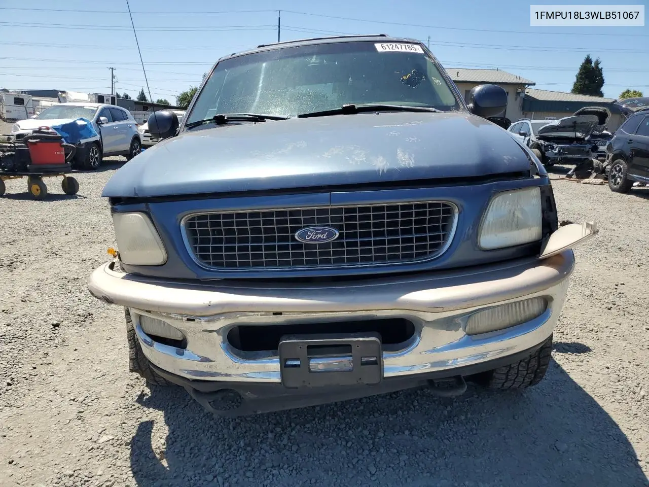 1998 Ford Expedition VIN: 1FMPU18L3WLB51067 Lot: 61247785