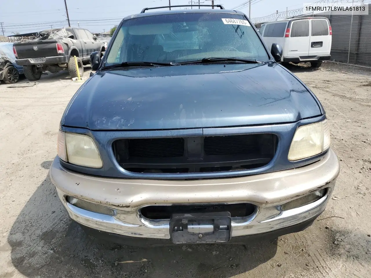 1998 Ford Expedition VIN: 1FMRU17L8WLA61813 Lot: 64687765