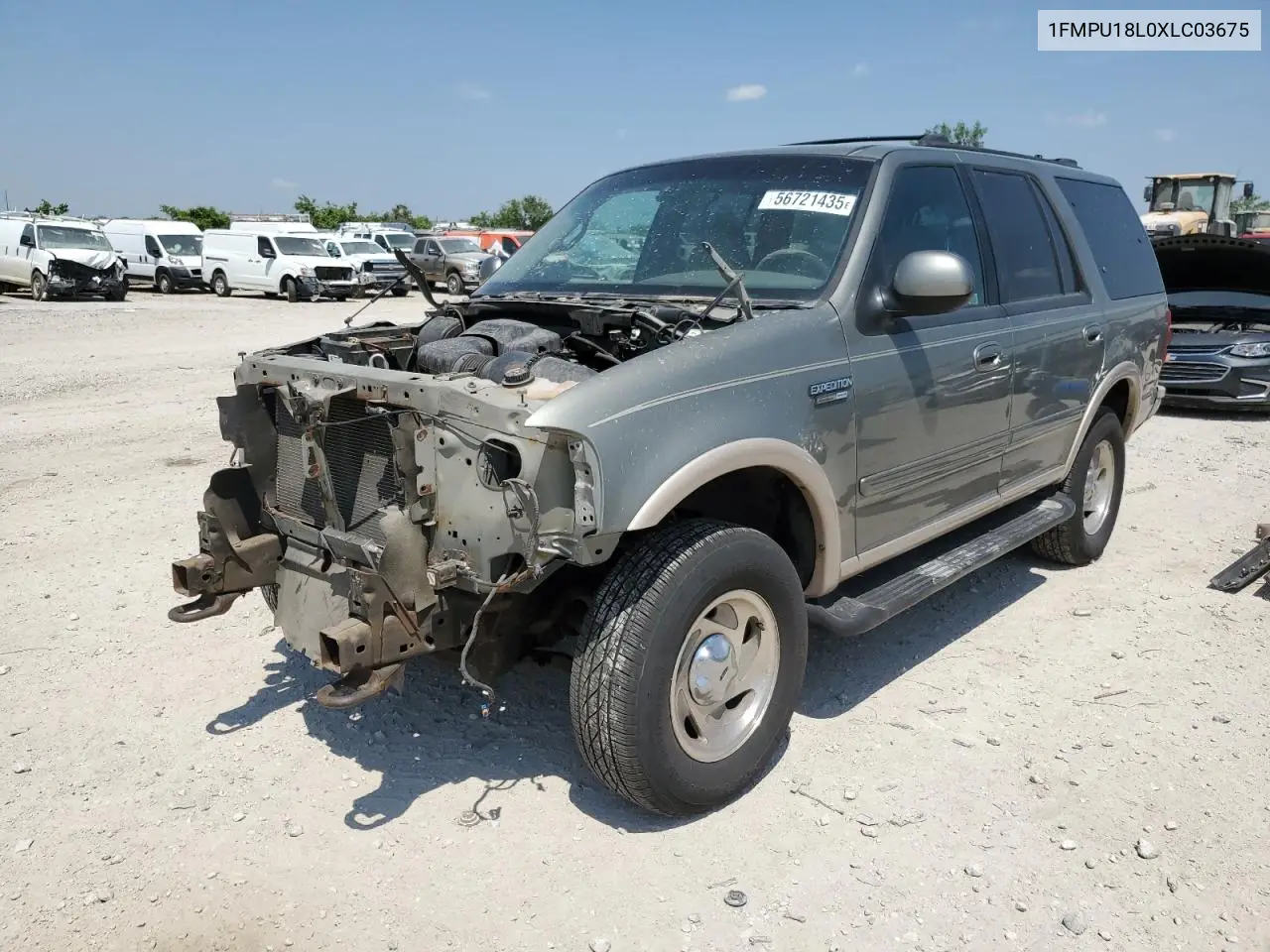 1999 Ford Expedition VIN: 1FMPU18L0XLC03675 Lot: 56721435