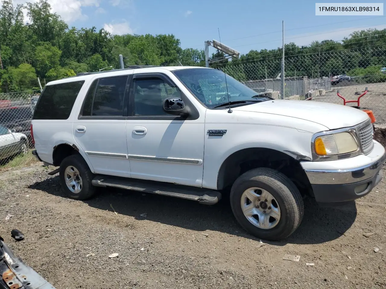 1999 Ford Expedition VIN: 1FMRU1863XLB98314 Lot: 62665875