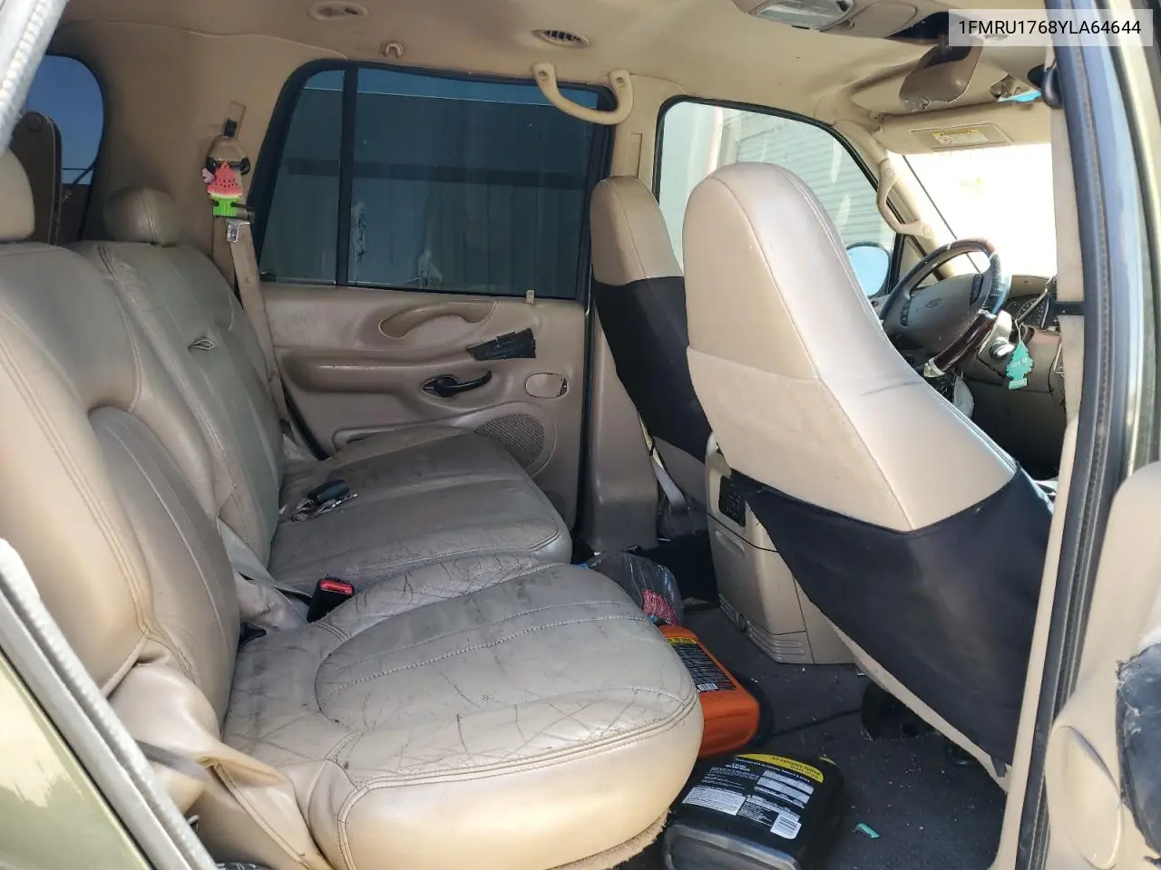 2000 Ford Expedition Eddie Bauer VIN: 1FMRU1768YLA64644 Lot: 52312385
