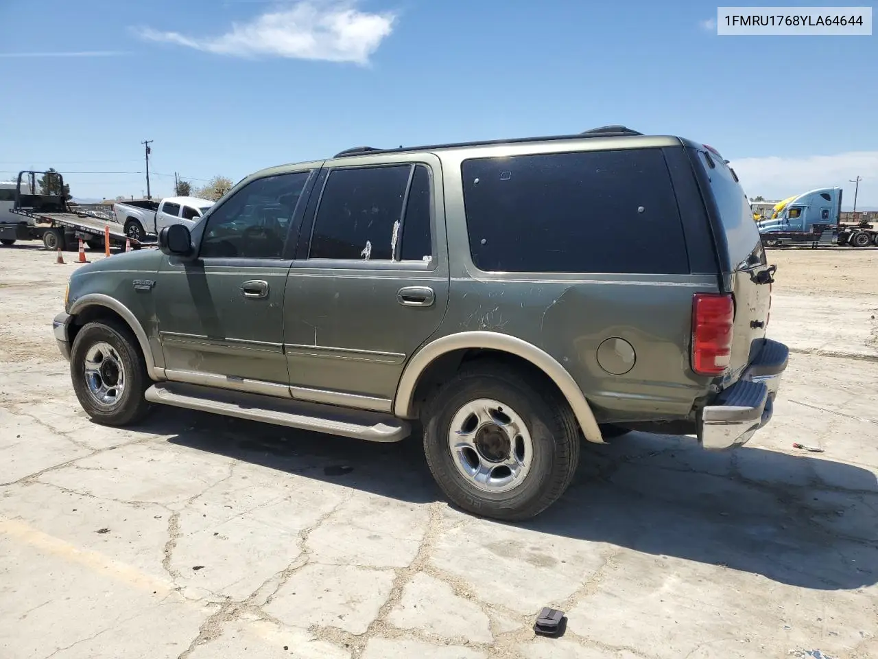 2000 Ford Expedition Eddie Bauer VIN: 1FMRU1768YLA64644 Lot: 52312385