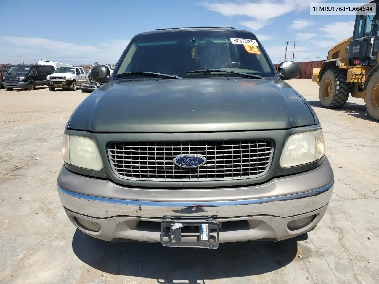 2000 Ford Expedition Eddie Bauer VIN: 1FMRU1768YLA64644 Lot: 52312385