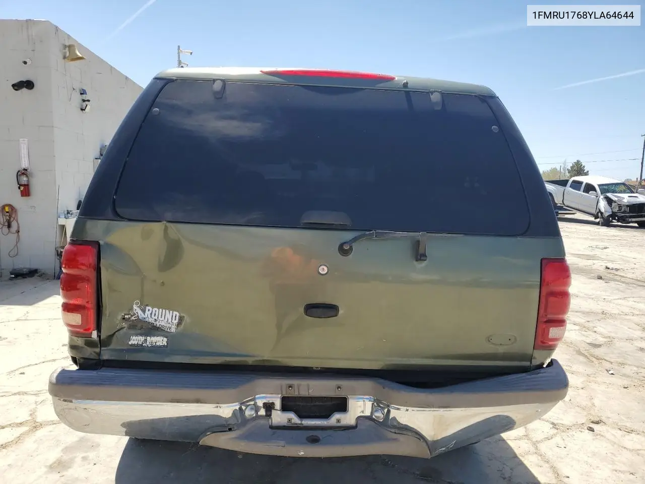 2000 Ford Expedition Eddie Bauer VIN: 1FMRU1768YLA64644 Lot: 52312385