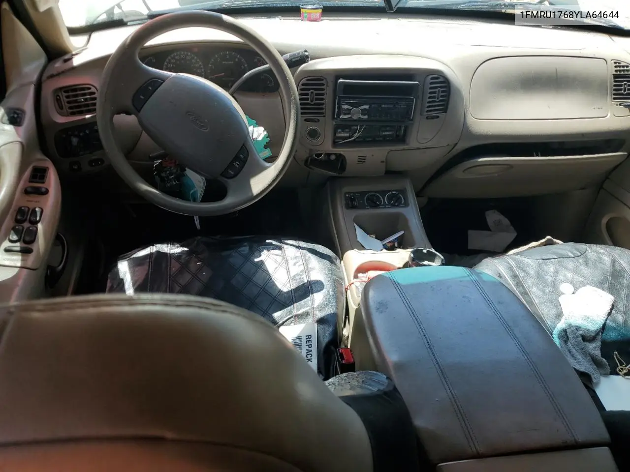 2000 Ford Expedition Eddie Bauer VIN: 1FMRU1768YLA64644 Lot: 52312385