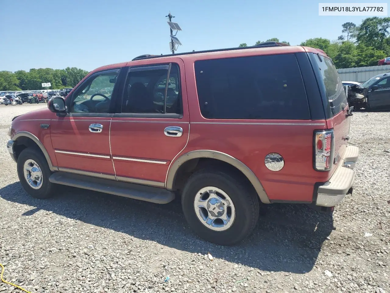 2000 Ford Expedition Eddie Bauer VIN: 1FMPU18L3YLA77782 Lot: 53691285