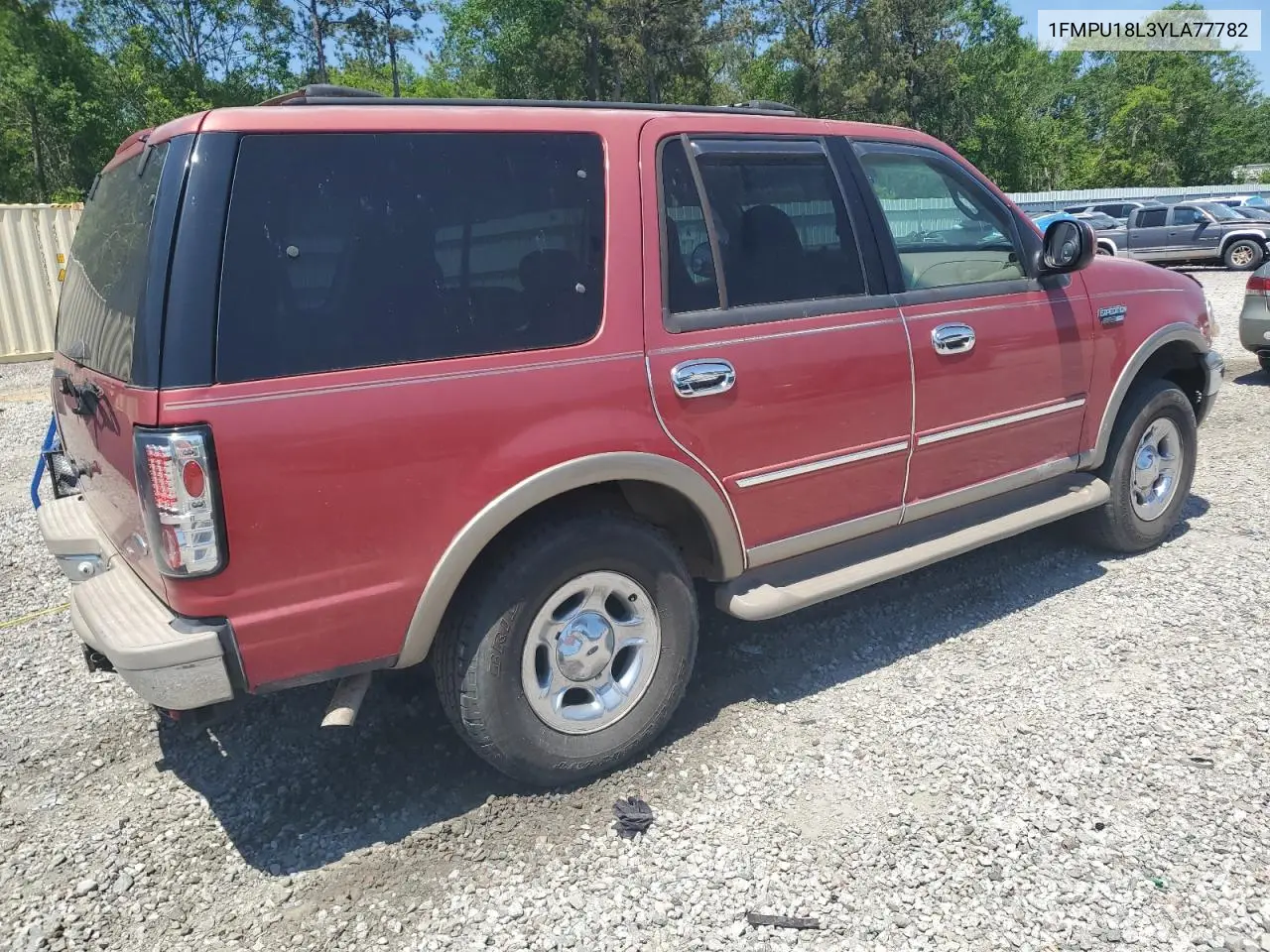 2000 Ford Expedition Eddie Bauer VIN: 1FMPU18L3YLA77782 Lot: 53691285