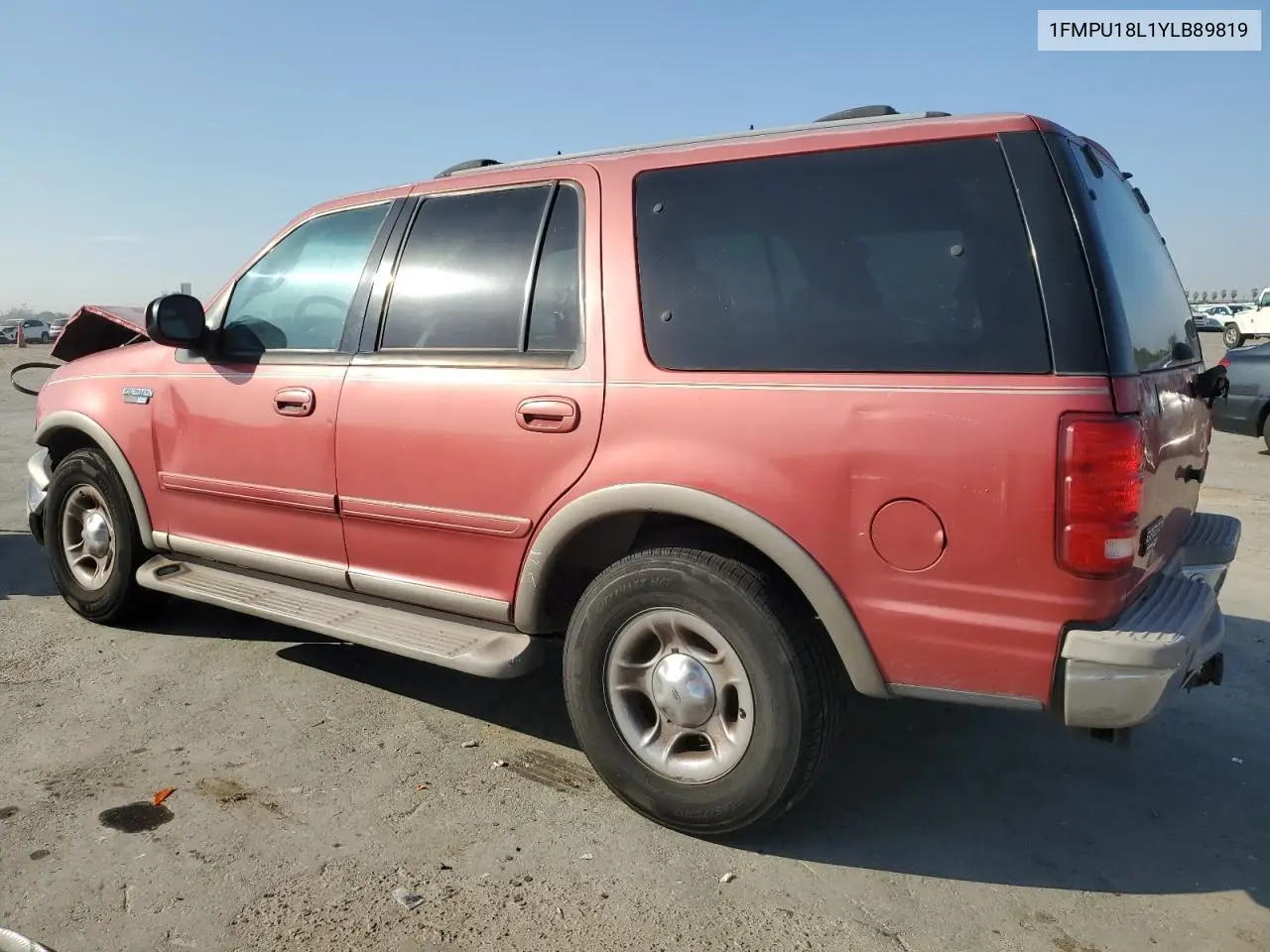 2000 Ford Expedition Eddie Bauer VIN: 1FMPU18L1YLB89819 Lot: 55263485