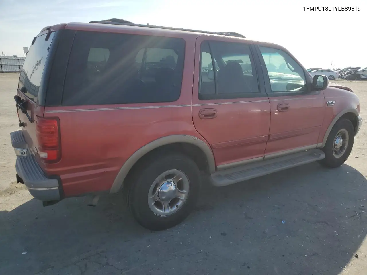 2000 Ford Expedition Eddie Bauer VIN: 1FMPU18L1YLB89819 Lot: 55263485