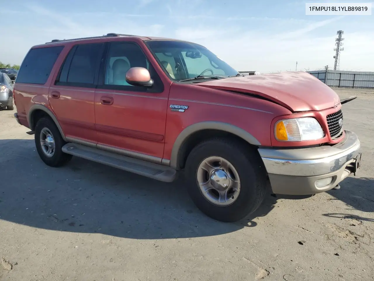 2000 Ford Expedition Eddie Bauer VIN: 1FMPU18L1YLB89819 Lot: 55263485