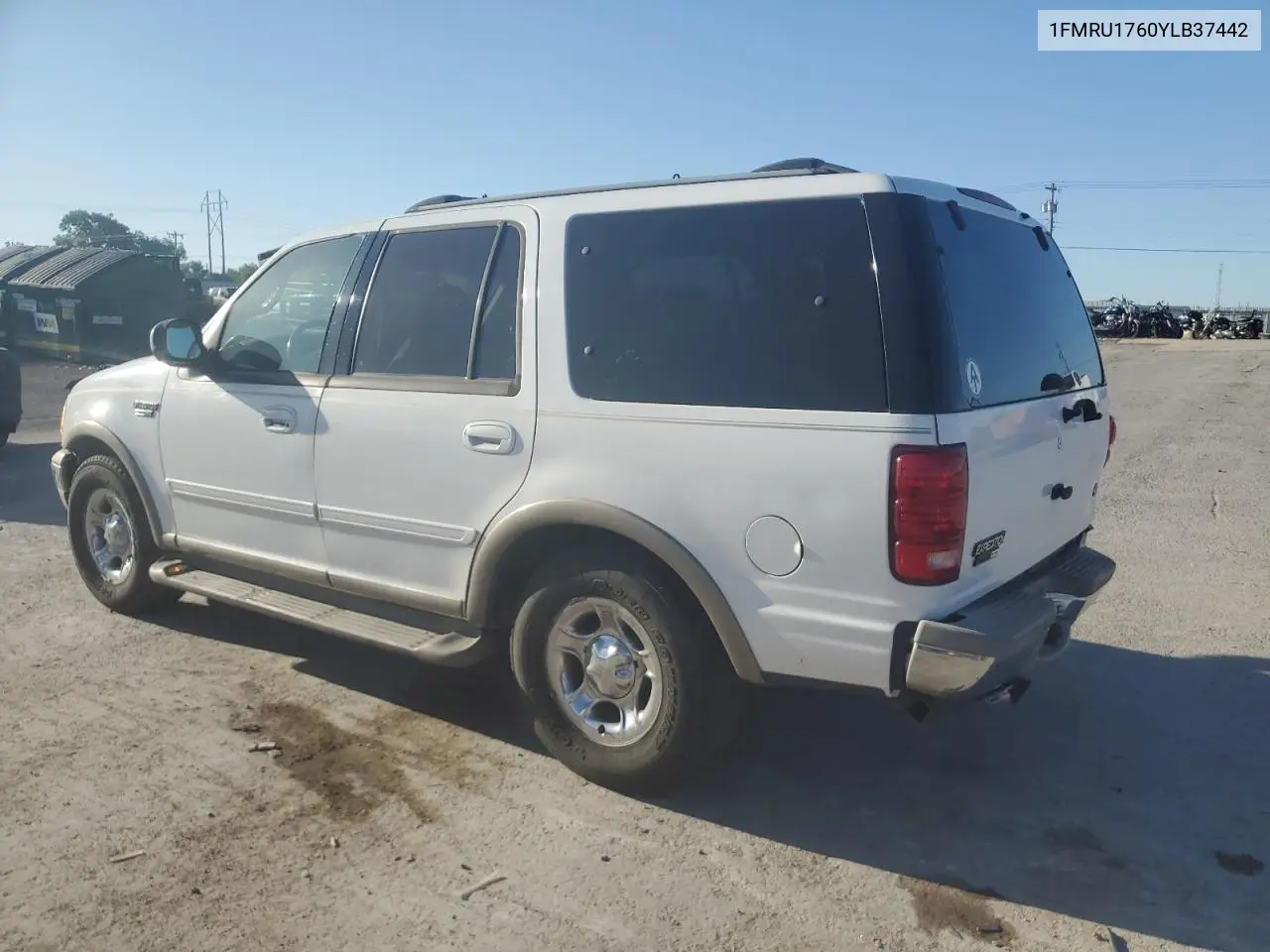 2000 Ford Expedition Eddie Bauer VIN: 1FMRU1760YLB37442 Lot: 56317785