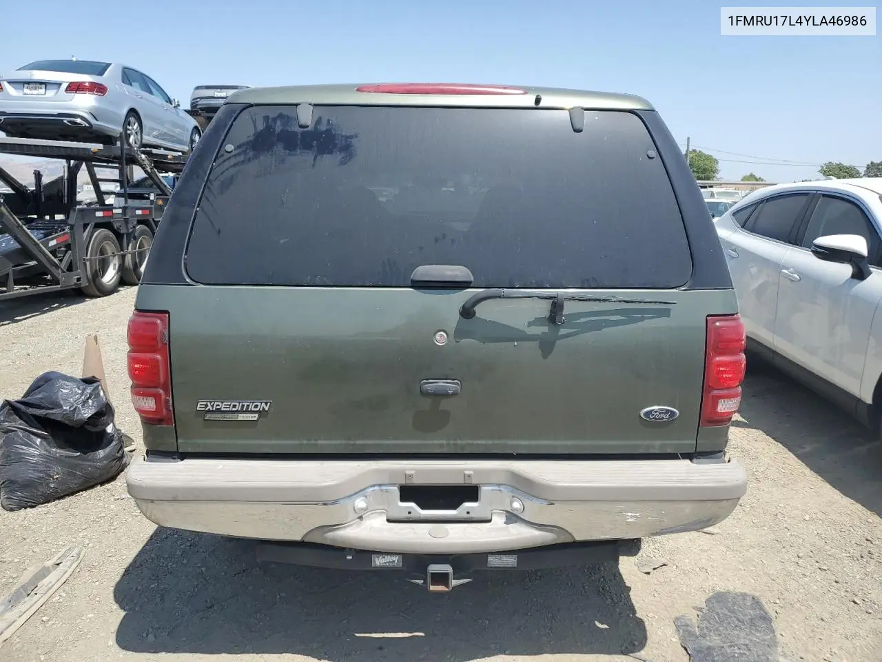 2000 Ford Expedition Eddie Bauer VIN: 1FMRU17L4YLA46986 Lot: 59591905