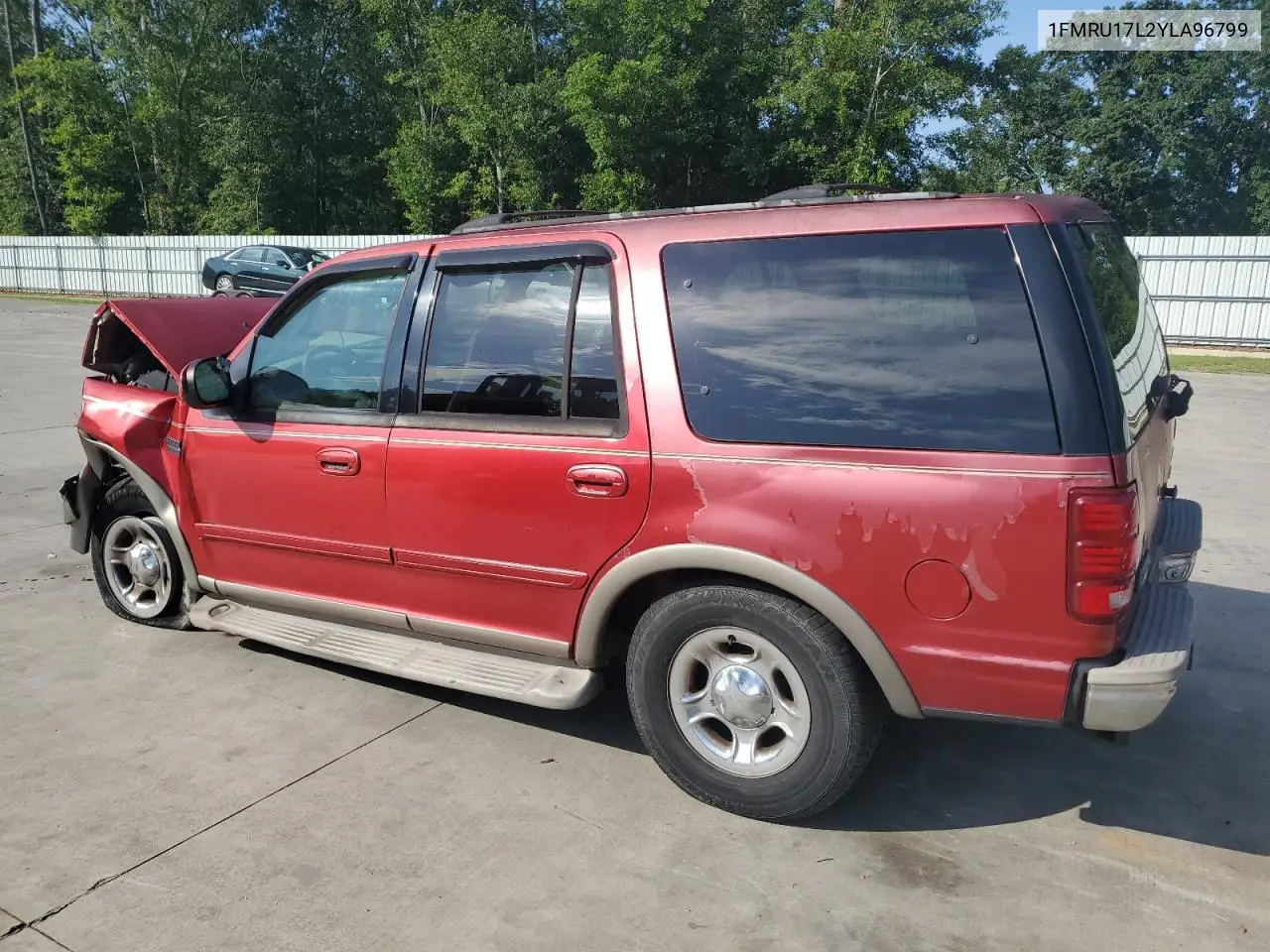 2000 Ford Expedition Eddie Bauer VIN: 1FMRU17L2YLA96799 Lot: 60087165